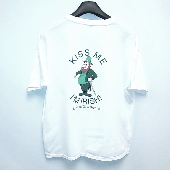 Large 1999 Grolsch Premium Lager St. Patricks Day Vintage T-Shirt - Picture 5 of 6